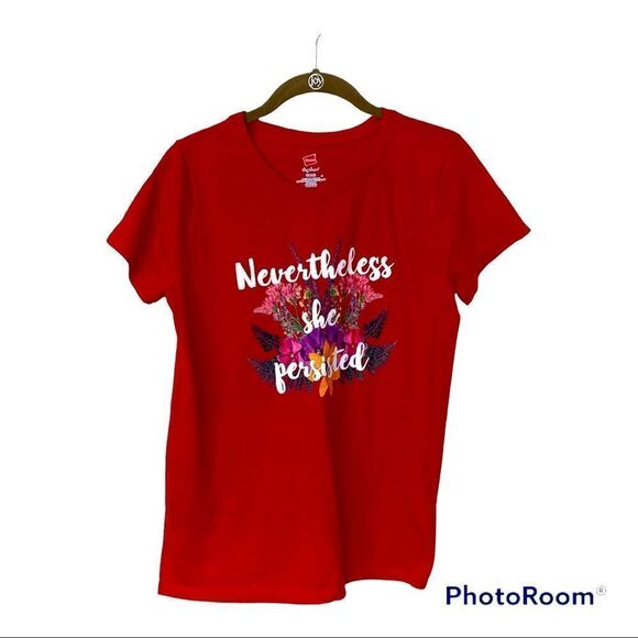"❤️Nevertheless She Persisted"  Graphic Tee - Picture 1 of 5